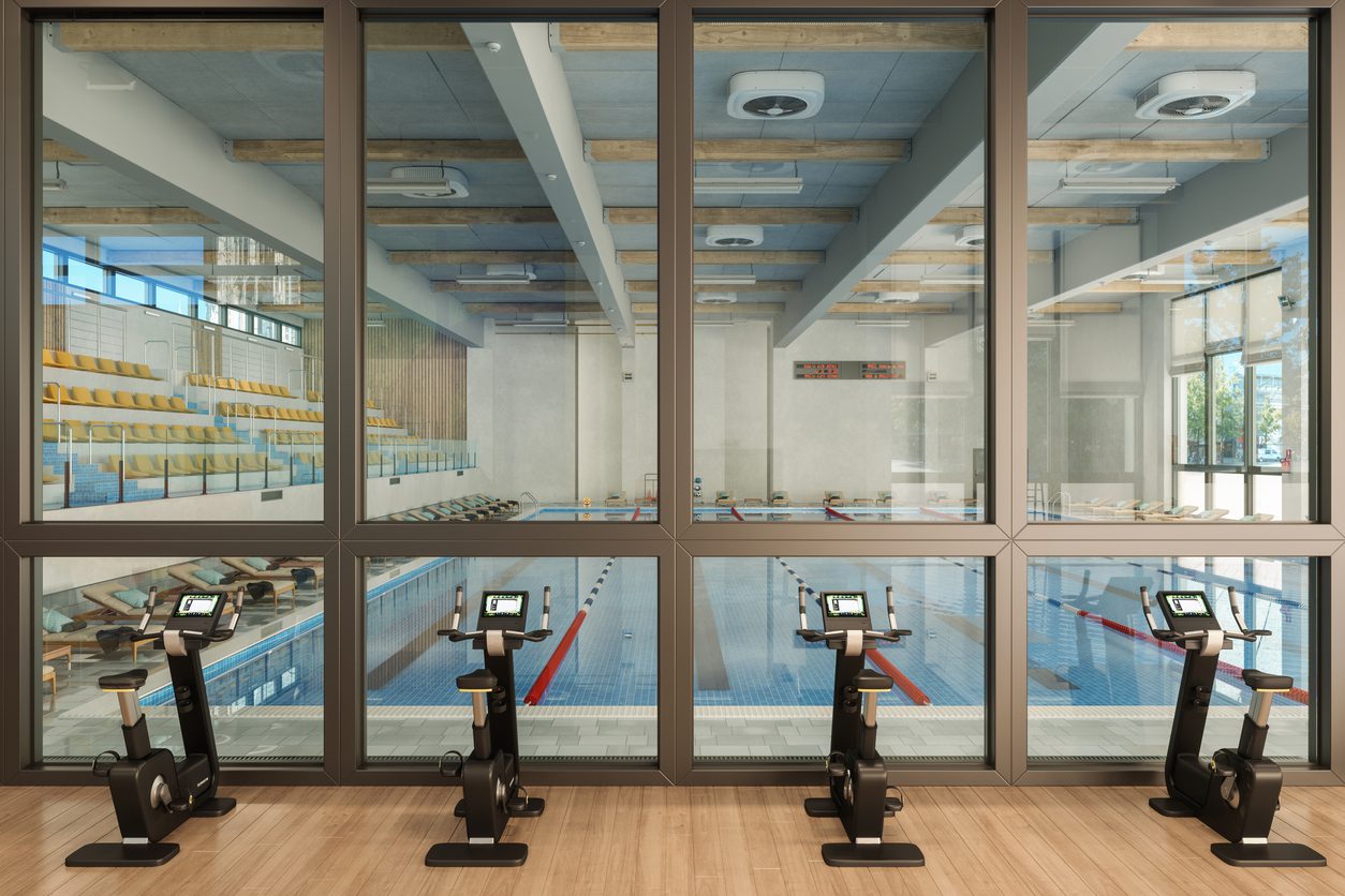 Leisure facility cleaners